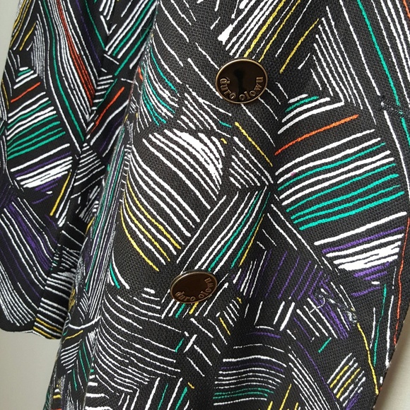 Lightweight Tribal Print Coat SIZE SMALL - Picture 3 of 5